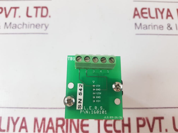 Sypris 160101 Pcb Card With Iha-100 Sensor
