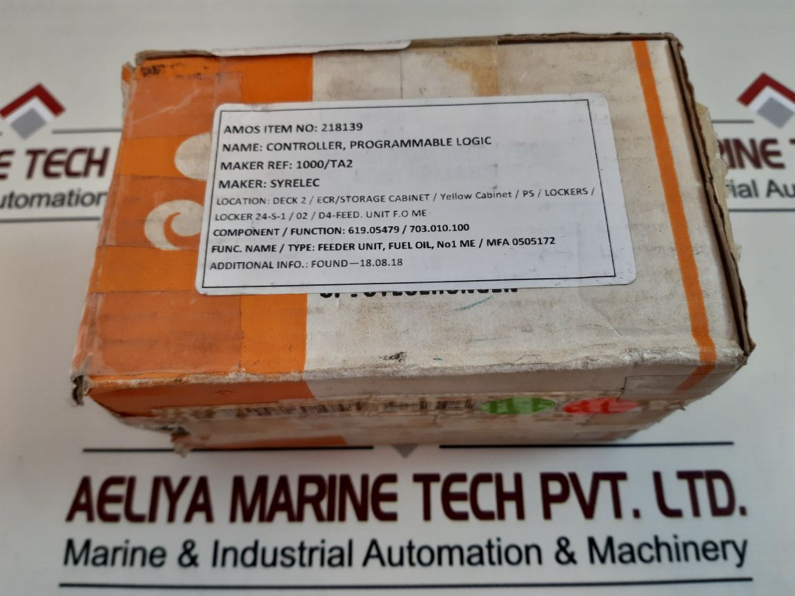 Syrelec 1000 Ta2 Programmable Logic Controller
