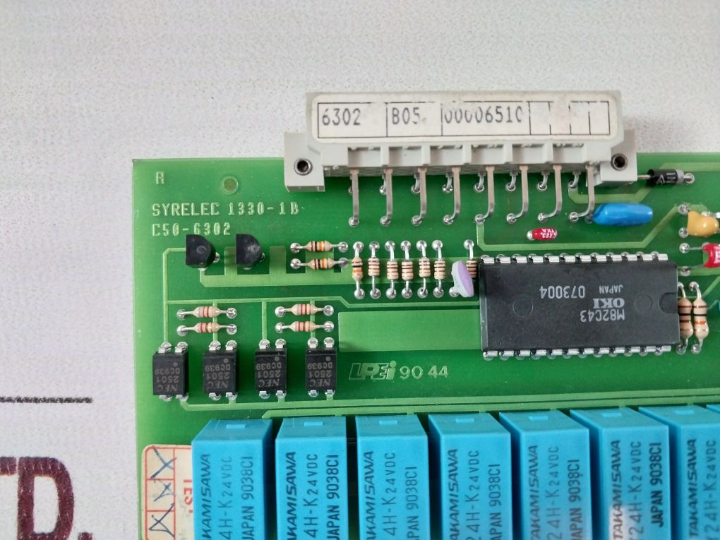 Syrelec 1330-1B Printed Circuit Board C50-6302