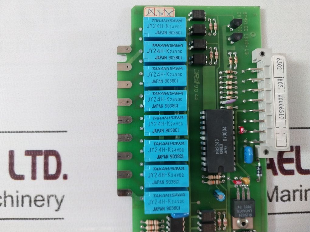 Syrelec 1330-1B Printed Circuit Board C50-6302