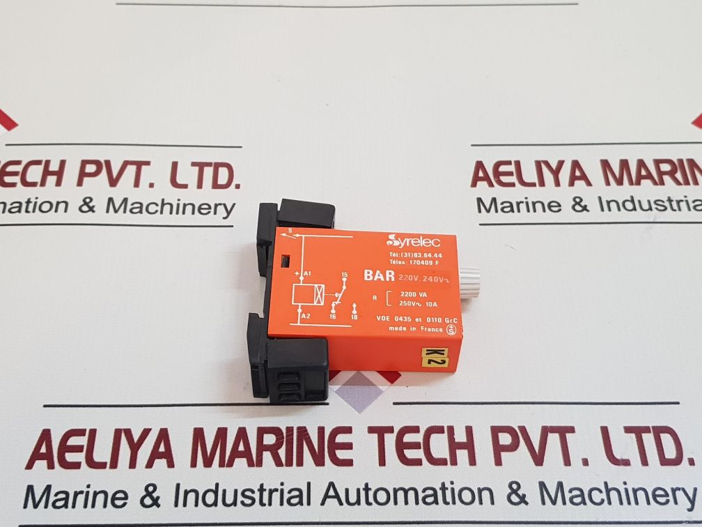 Syrelec Bar 220V 240V Time Relay