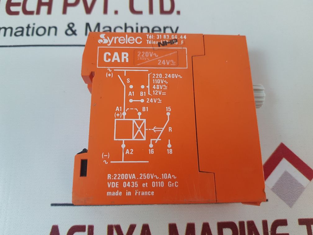 Syrelec Car-b 220-240V~
