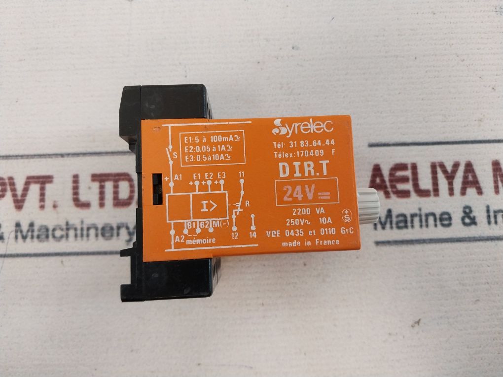 Syrelec Dir.T Current Control Relay