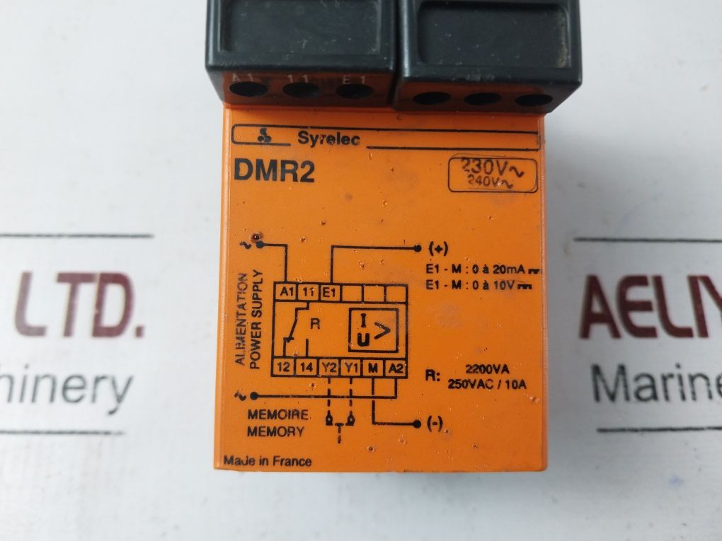 Syrelec Dmr2 Current/Voltage Relay