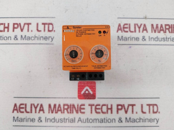 Syrelec Dwra2 3 Phase Asymmetry Relay