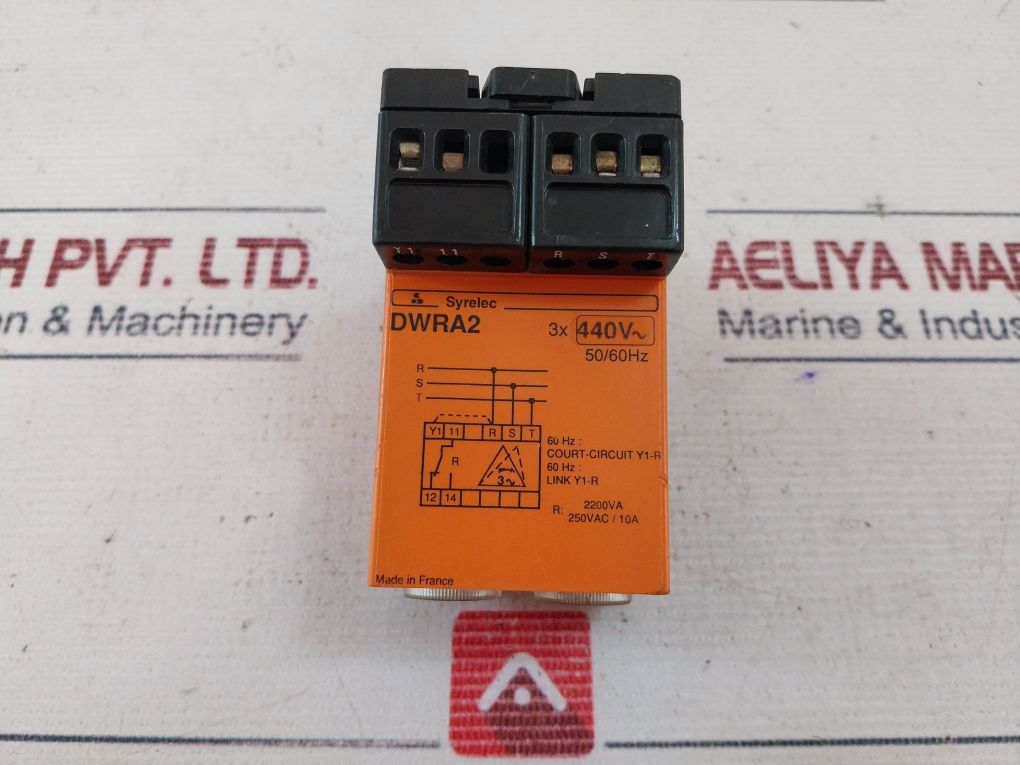 Syrelec Dwra2 3 Phase Asymmetry Relay