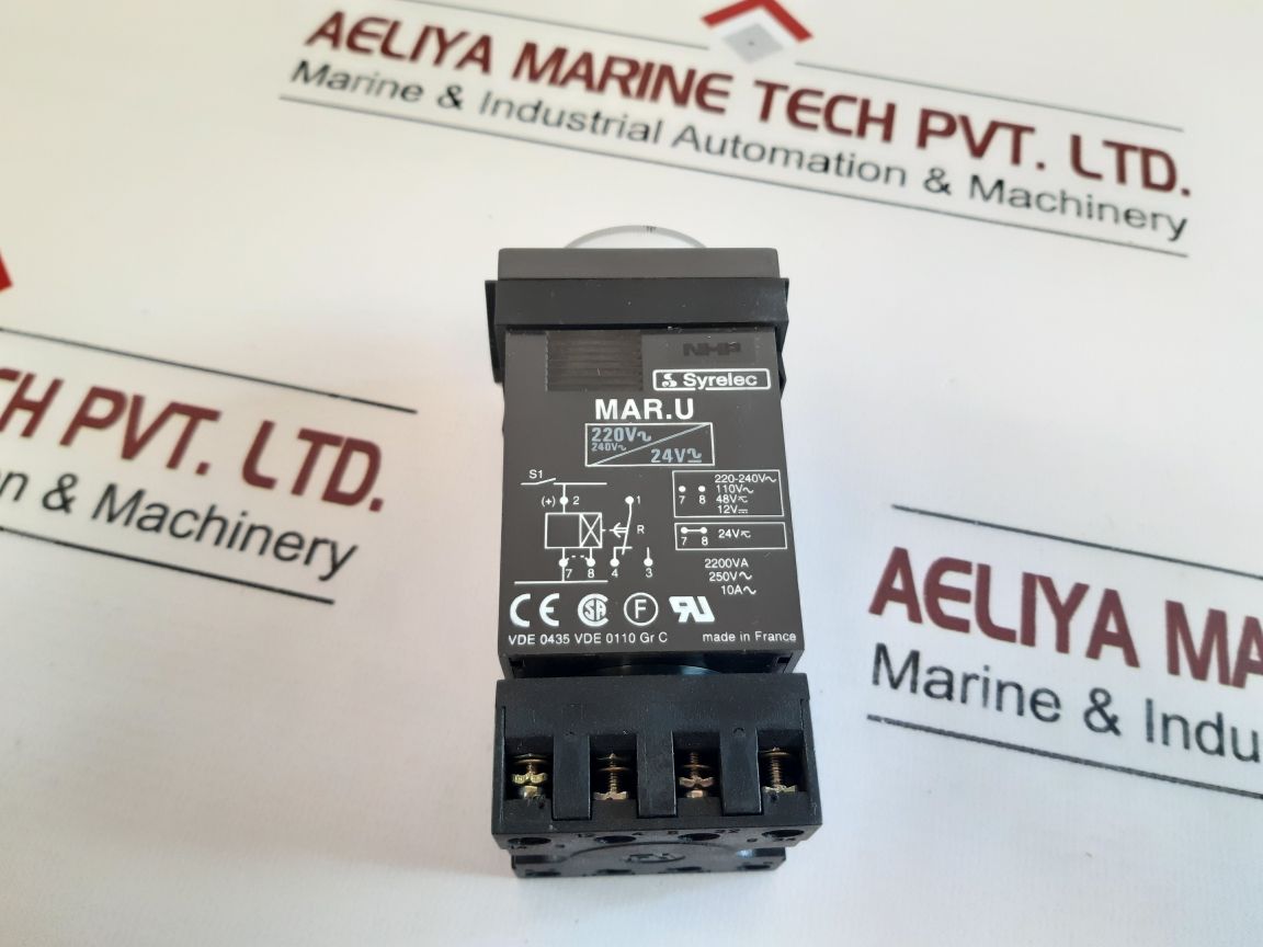 Syrelec Mar.U Timer 220-240V~ 0-10 X1Min
