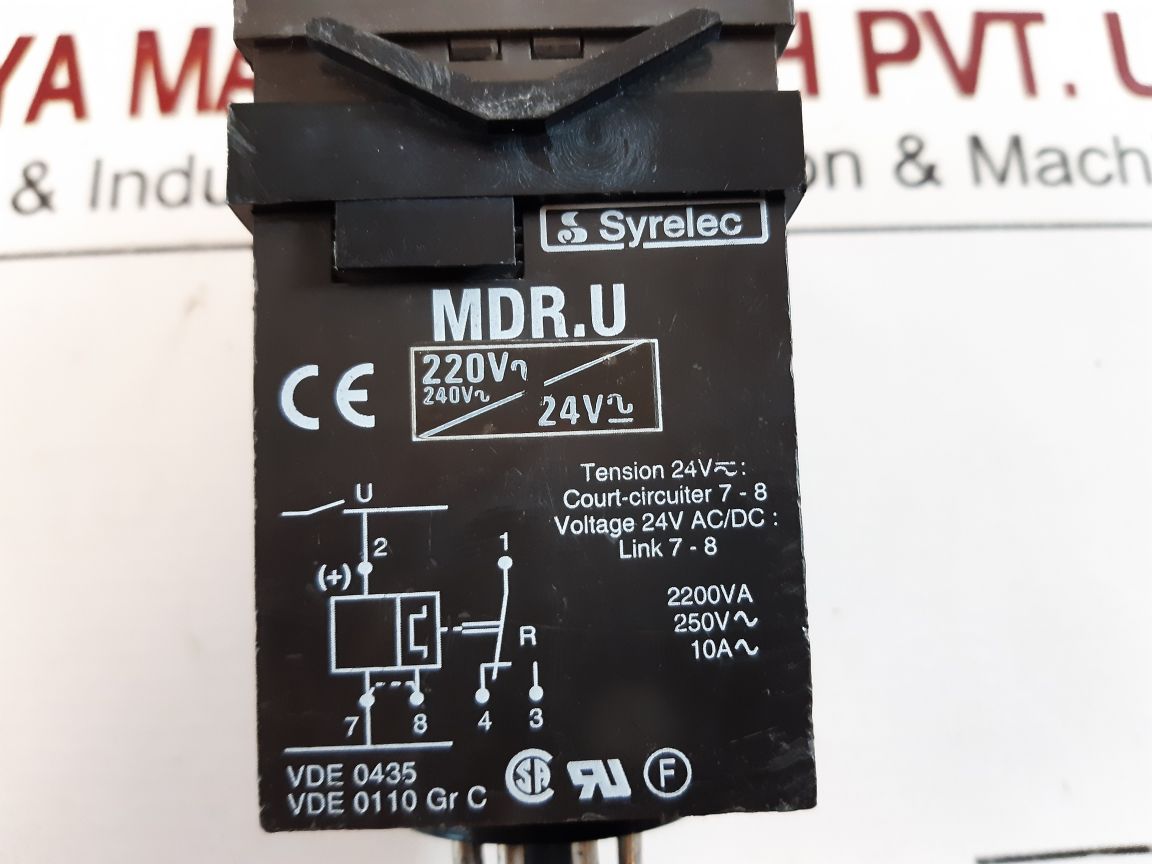 Syrelec Mdr.U Delay Timer Module