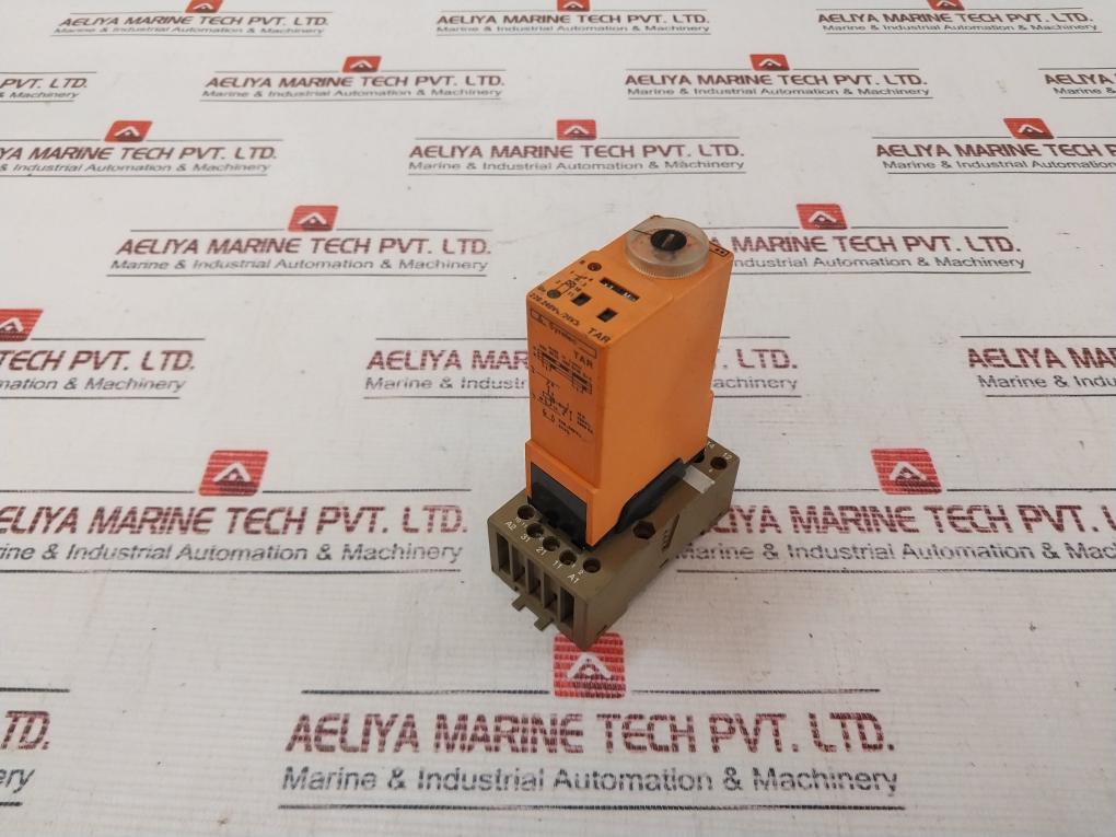 Syrelec Tar Time Delay Relay With Base 10A 250V