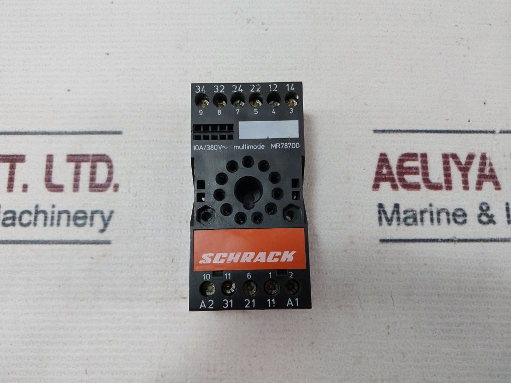 Syrelec Tdc 600V Relay With Base Mr78700