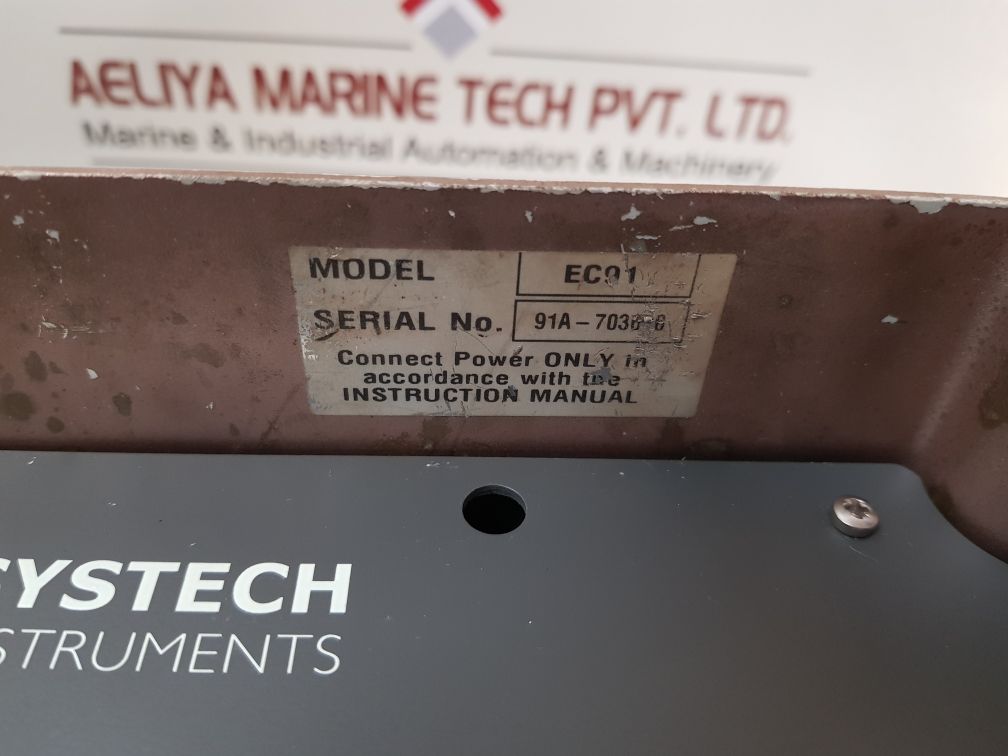 Systech Instruments Ec91 Oxygen Transmitter