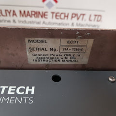 Systech Instruments Ec91 Oxygen Transmitter
