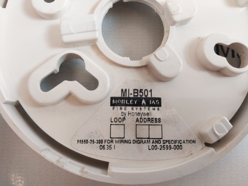 System Sensor 2351E Smoke Detector With Mi-b501 Base