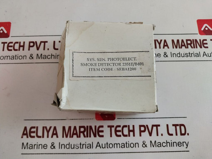 System Sensor 2351E Smoke Detector With B401 Base
