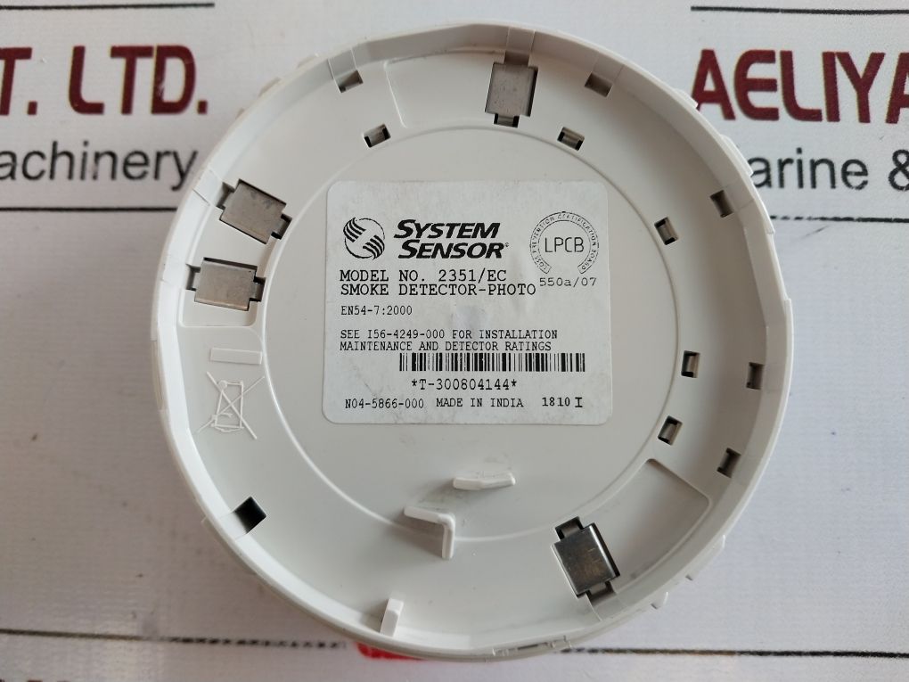 System Sensor 2351/Ec Photoelectric Smoke Detector