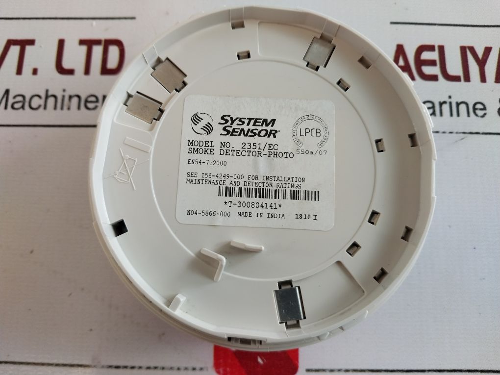 System Sensor 2351/Ec Photoelectric Smoke Detector 