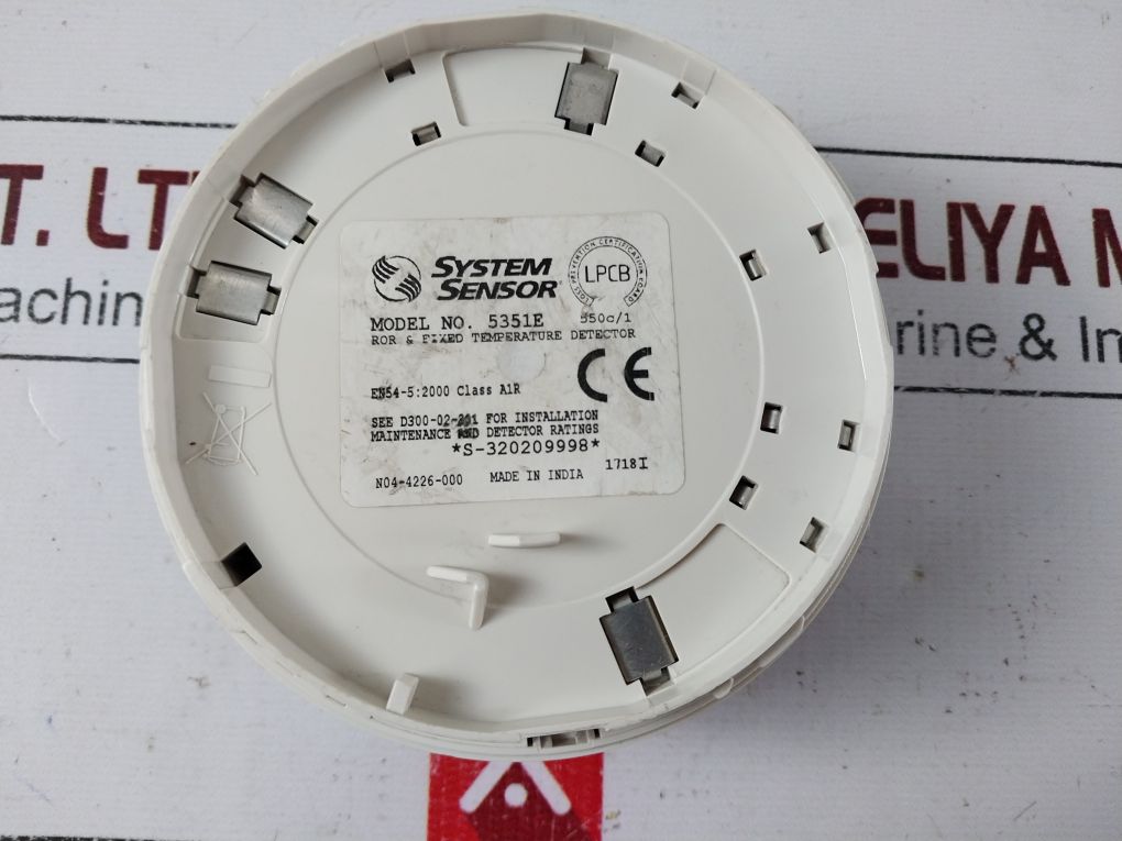 System Sensor 5351E Heat Detector 
