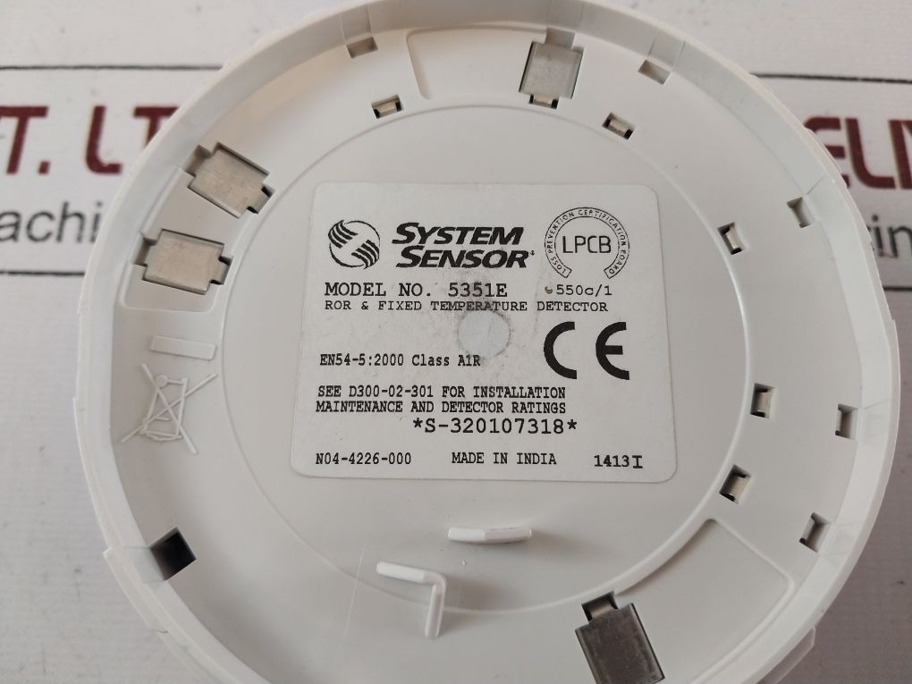 System Sensor 5351E Heat Detector