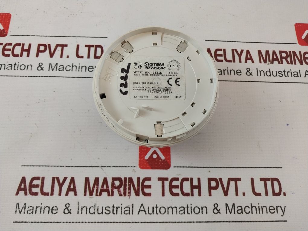 System Sensor 5351E Heat Detector 