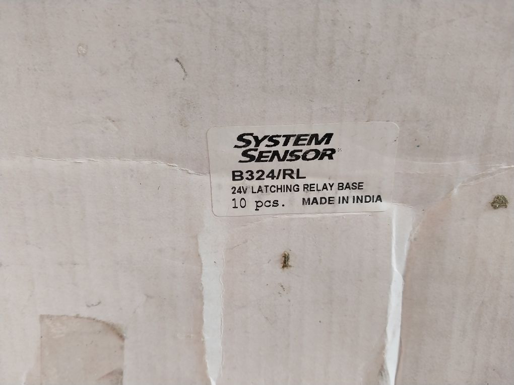 Lot Of 5X System Sensor B324/Rl Latching Relay Base