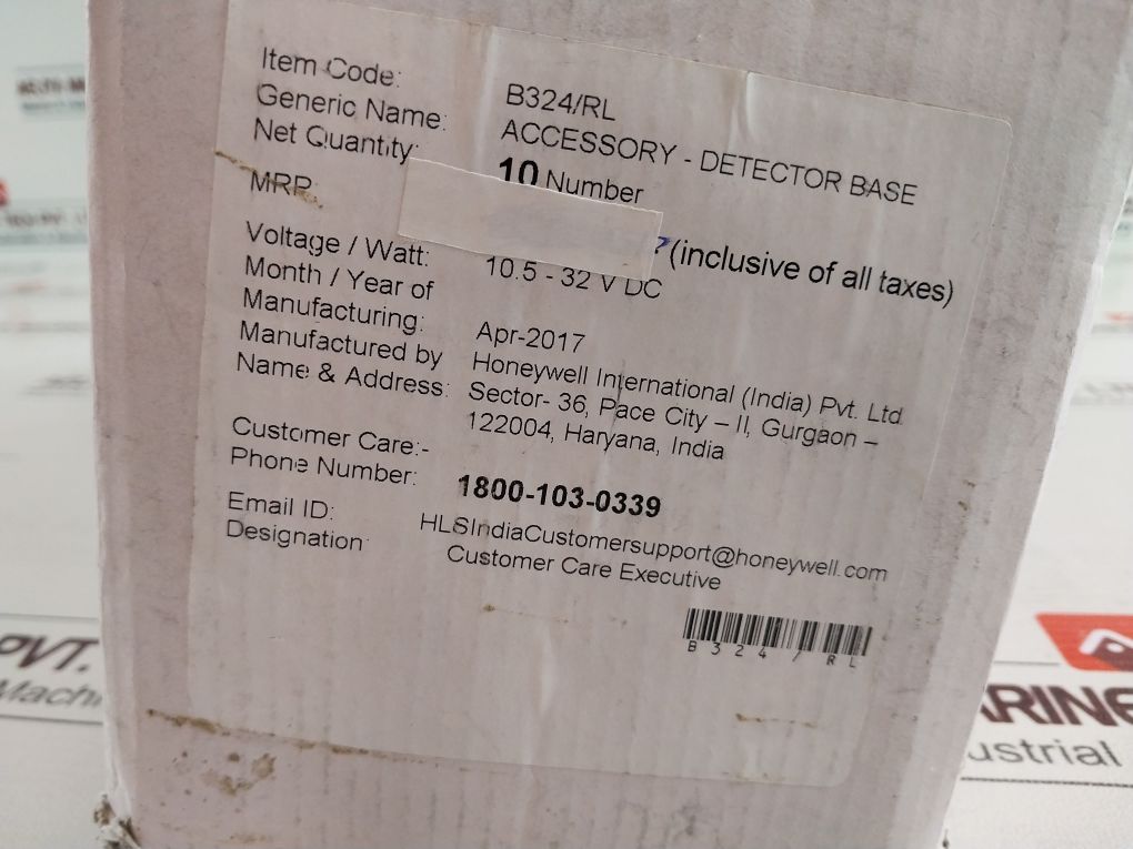 Lot Of 5X System Sensor B324/Rl Latching Relay Base