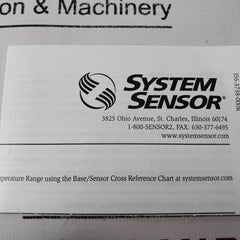 System Sensor B501 Detector Base