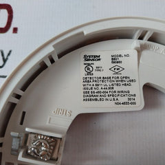 System Sensor B501 Detector Base