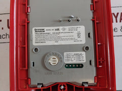 System Sensor Hr Spectralert Advance Horn Red