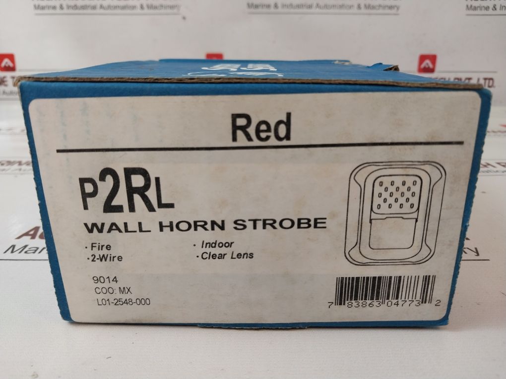 System Sensor P2Rl Wall Horn Strobe