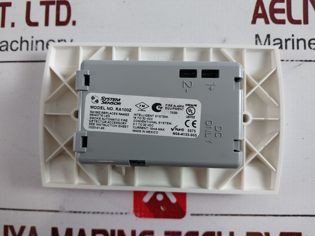 System Sensor Ra100Z Remote Annunciator