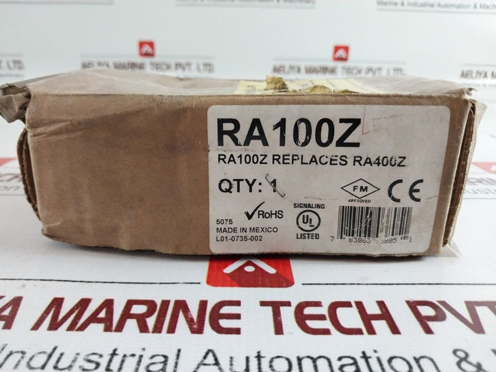 System Sensor Ra100Z Remote Annunciator