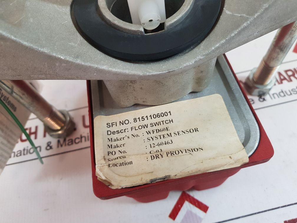 System Sensor Wfd60 Flow Switch