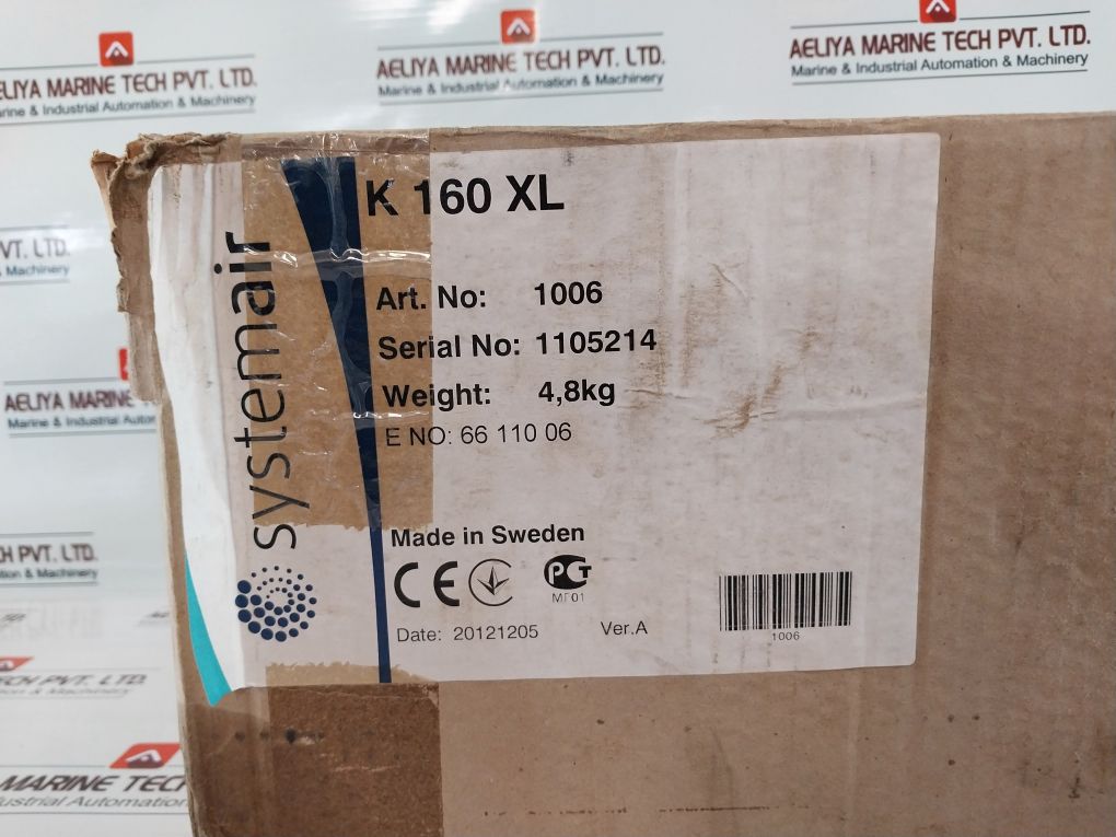 Systemair K 160 Xl Circular Duct Fan