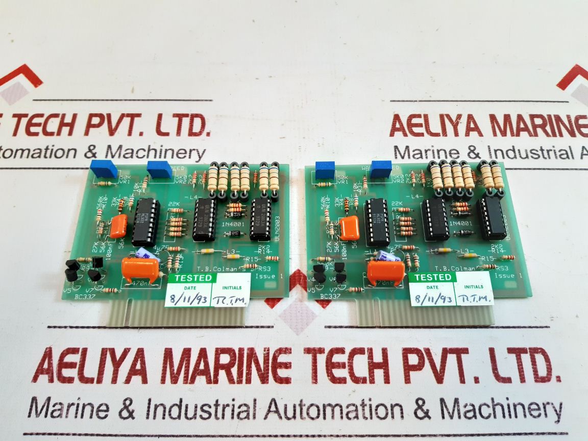 T.B. Colman's Bprs3 Plug In Pcb Card 628738