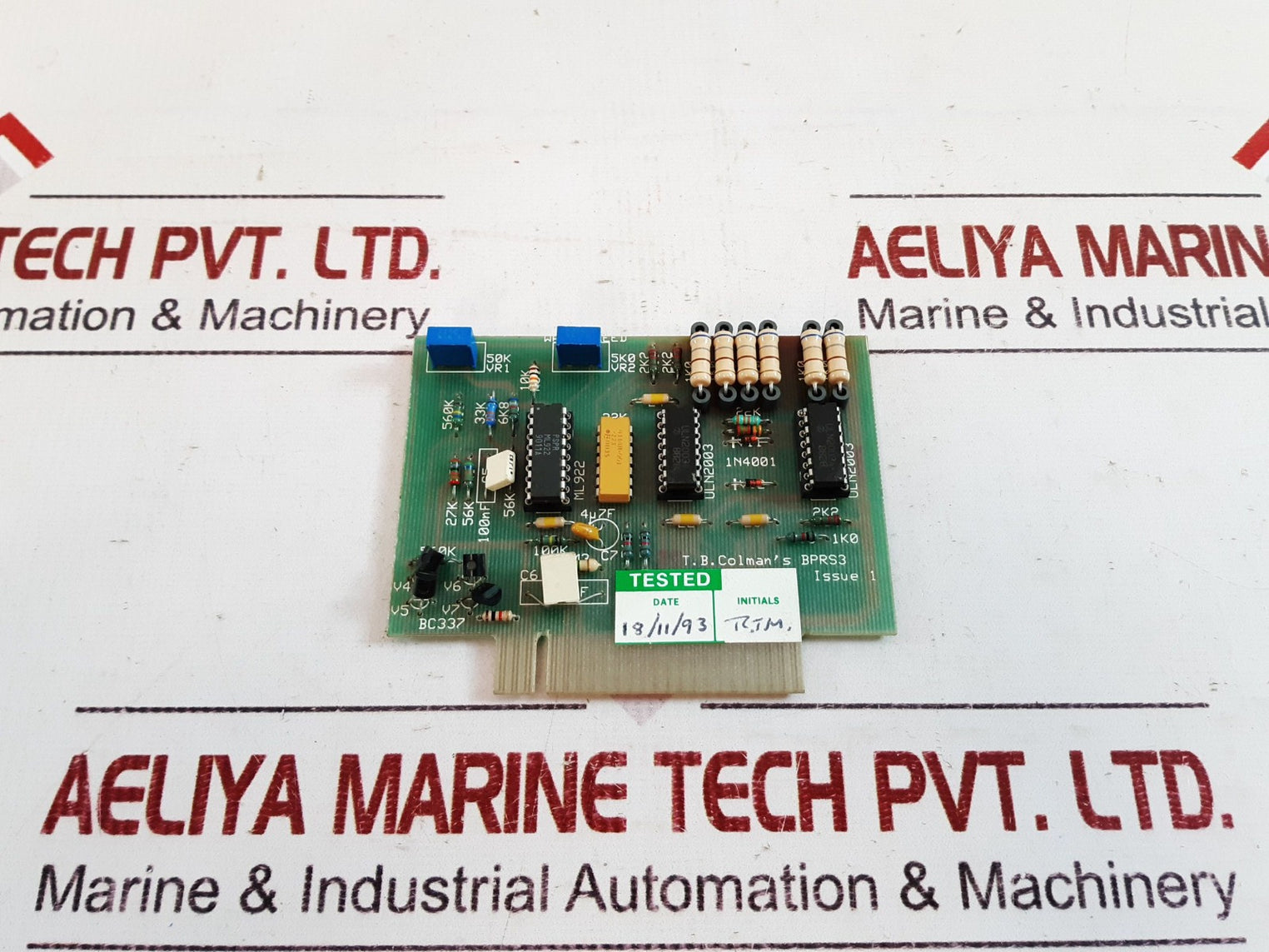 T.B. Colman’s Bprs3
