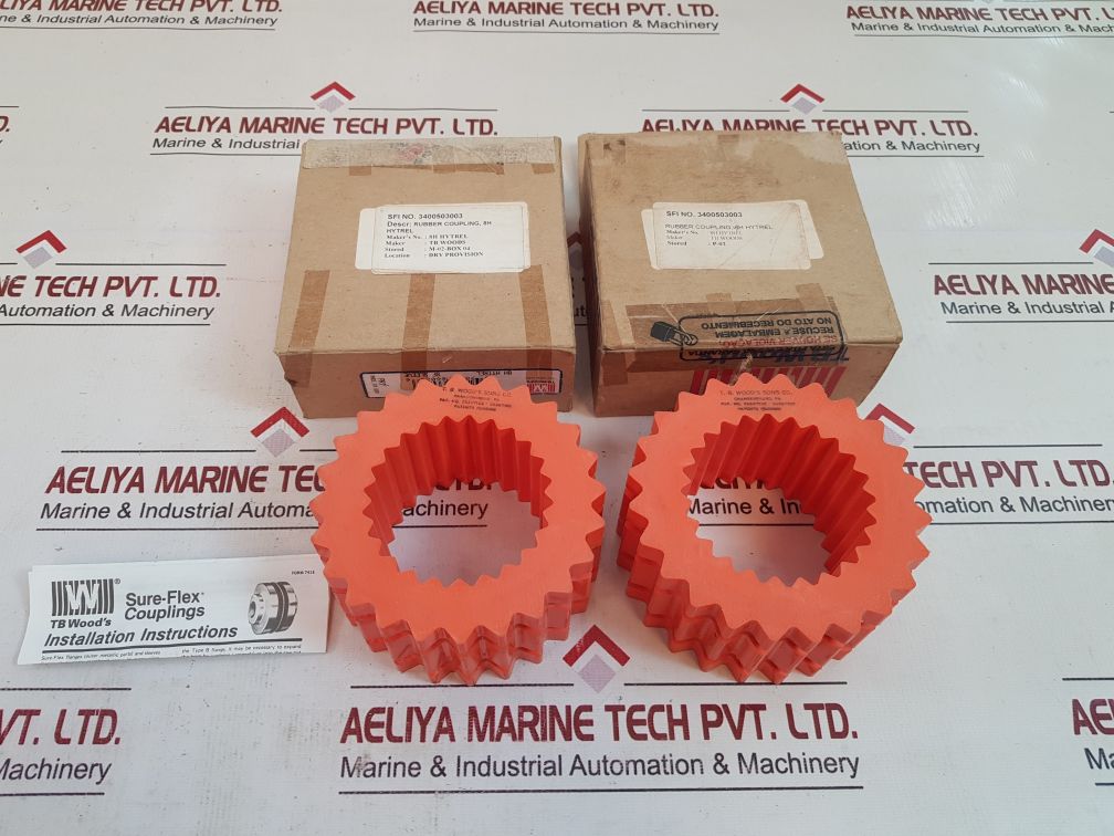 T.B. Wood's 8H Hytrel Rubber Coupling 3400503003
