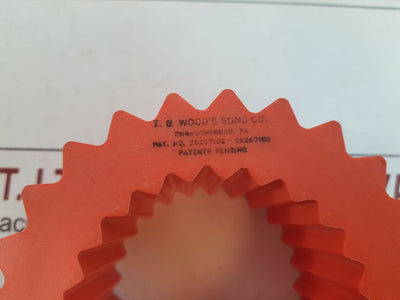T.B. Wood's 8H Hytrel Rubber Coupling 3400503003