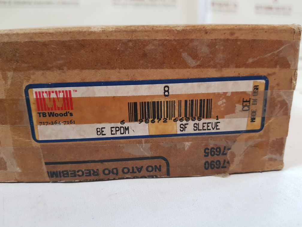 T.B. Woods. 2867102 & 2867103 Rubber Coupling