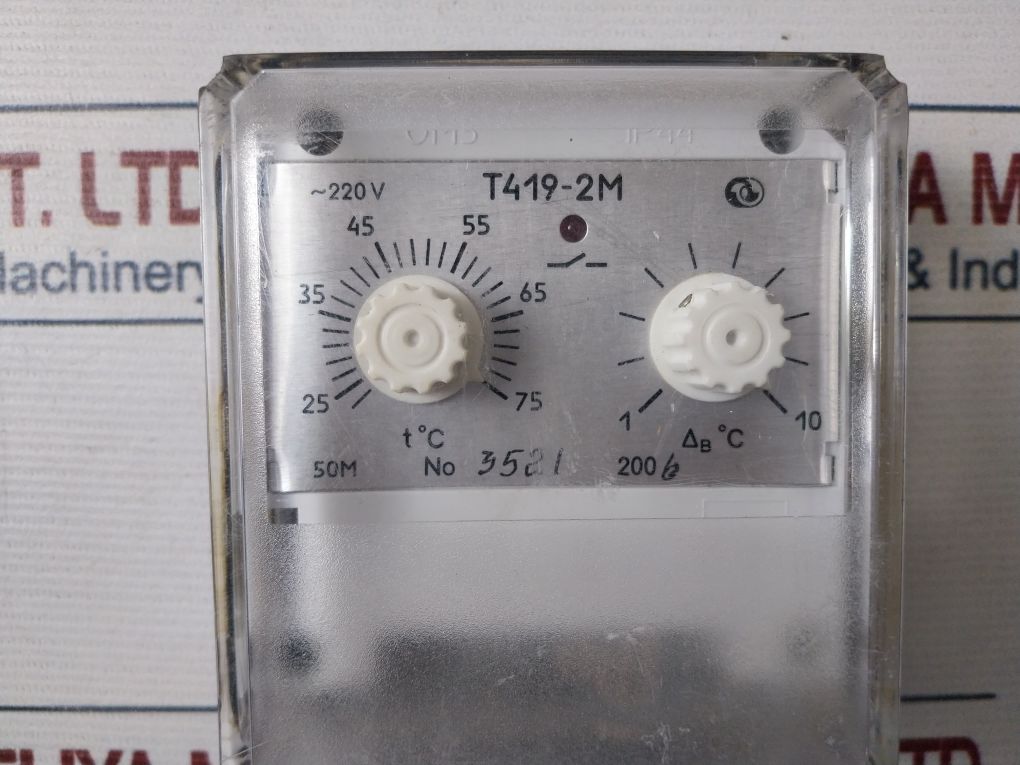 T419-2M Electronic Temperature Sensor-relay 220V Ip44