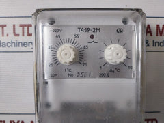 T419-2M Electronic Temperature Sensor-relay 220V Ip44