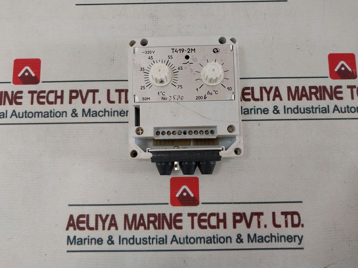T419-2M 220V Electronic Temperature Sensor-relay