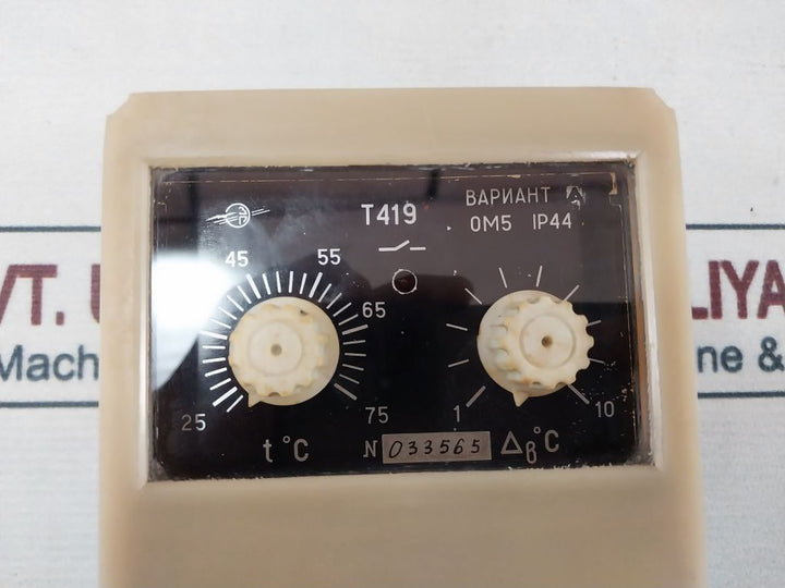T419 Om5 Temperature Relay Sensor 220V