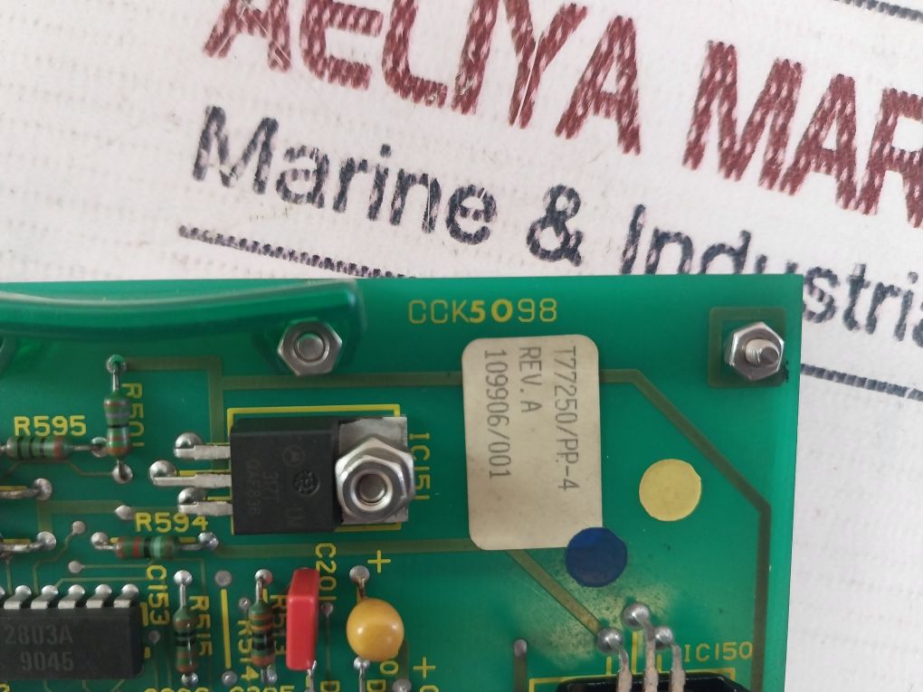 T77250/Pp-4 Processor Module Pcb Card Rev. A