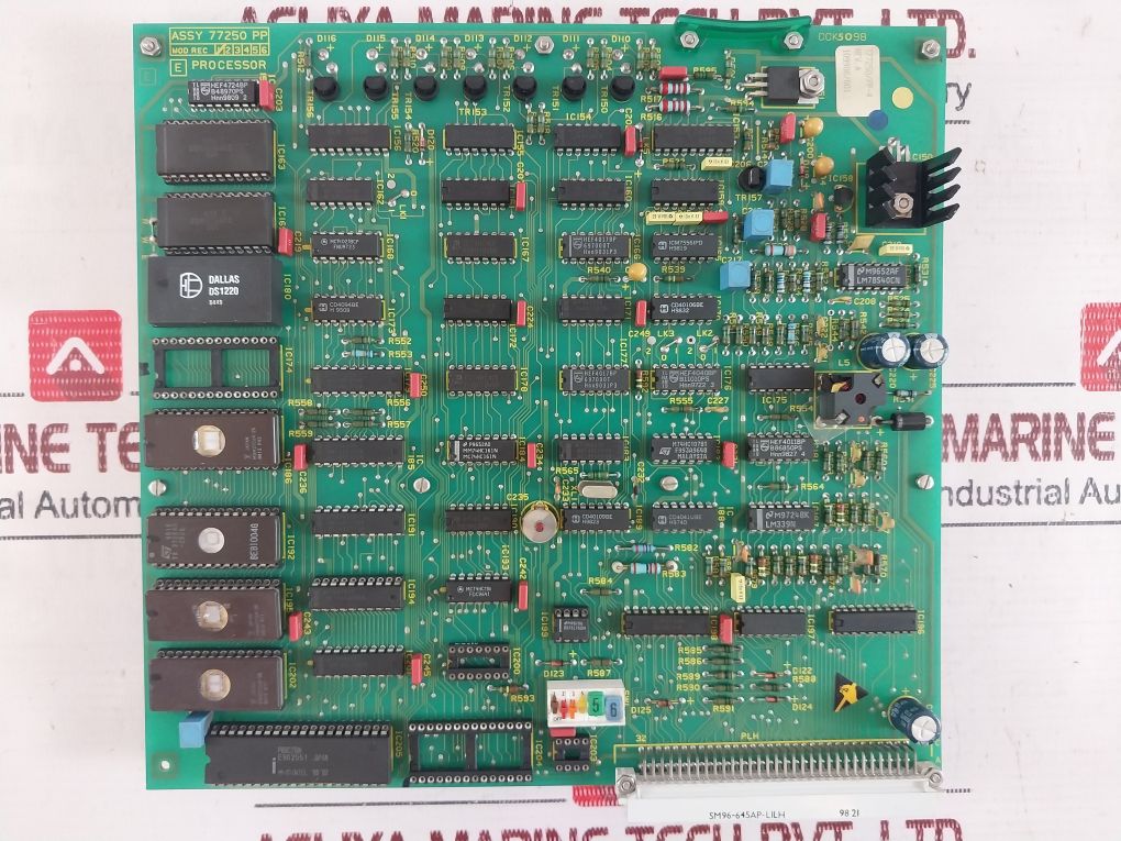 T77250/Pp-4 Processor Module Pcb Card Rev. A