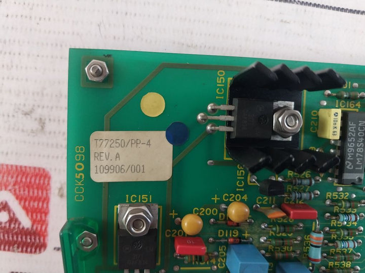 T77250/Pp-4 Processor Module Pcb Card Rev. A