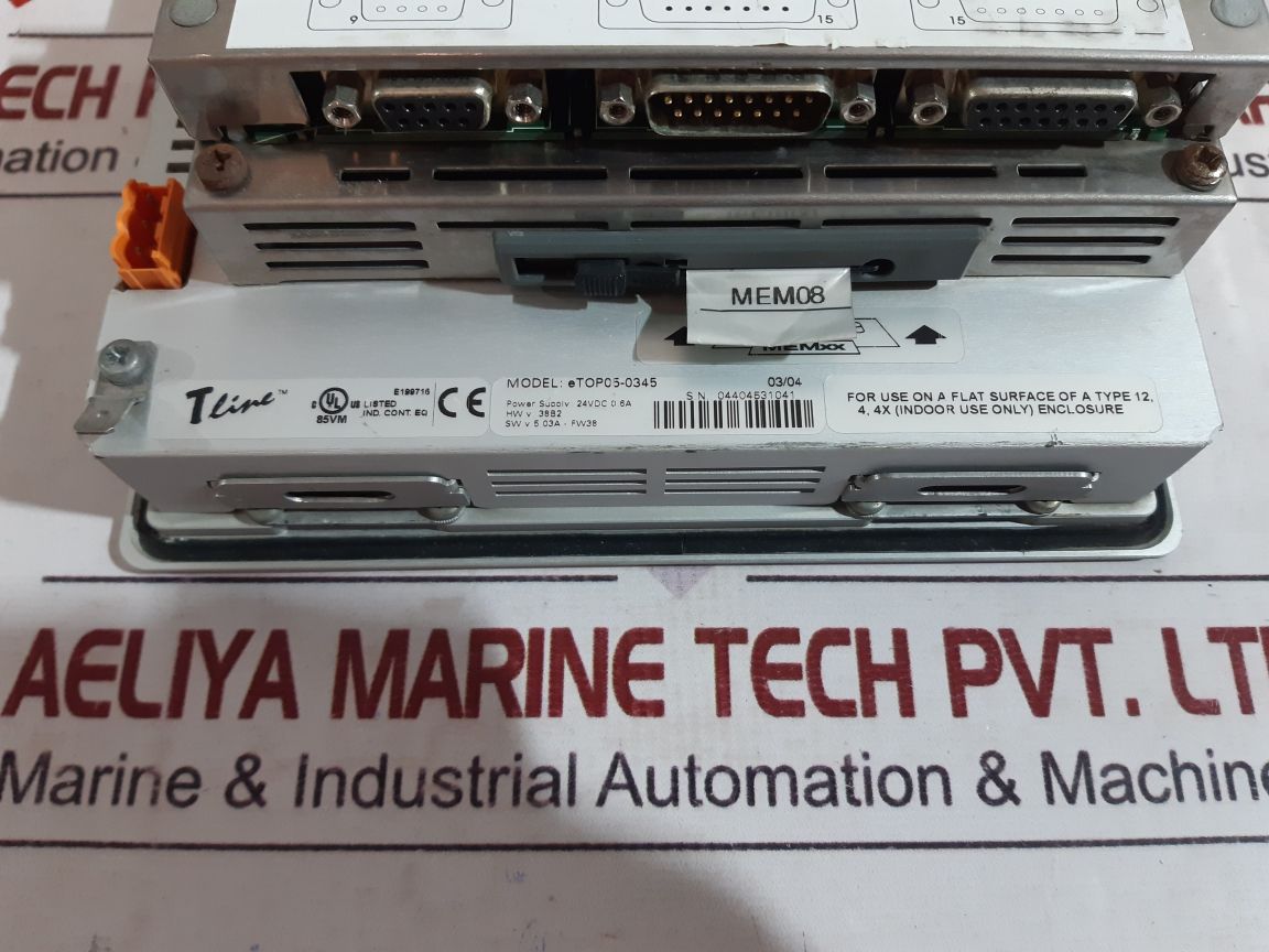 T Line Etop05-0345 Operator Interface Panel