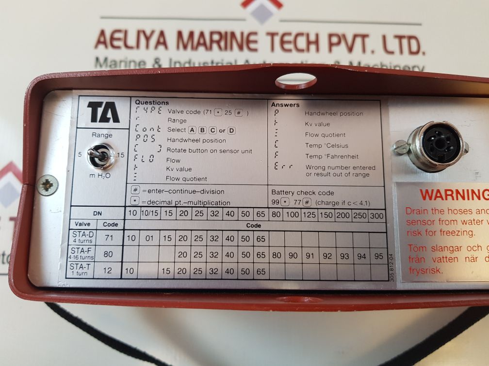 Ta Dtm-c Measuring Instrument Kit
