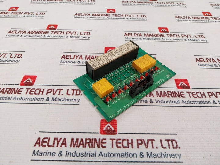 Tae Chang Tcga10-ryb Printed Circuit Board Tc98081-9805