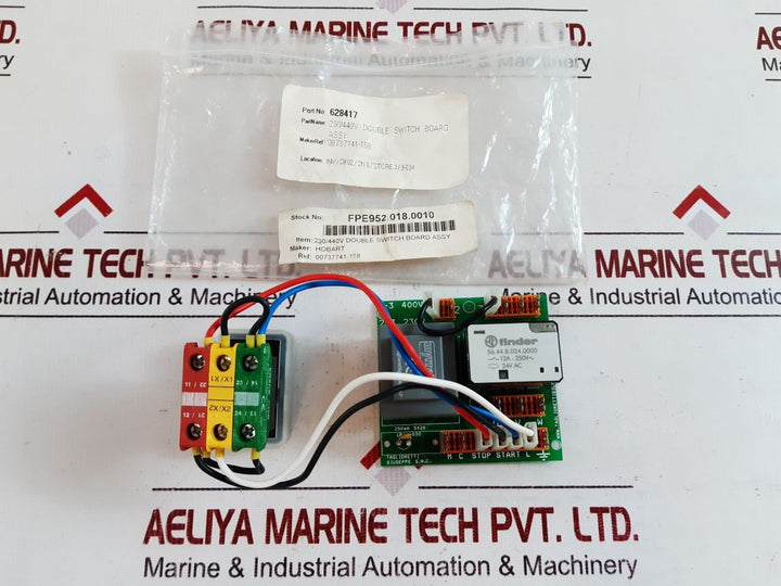 Taglioretti Tgrs98 Double Switch Board Assy 230/440V
