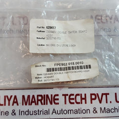 Taglioretti Tgrs98 Double Switch Board Assy 230/440V